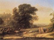 Landscape with Cephalus and Procris reunited by Diana